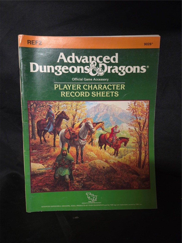 Dungeons & Dragons: REF Character Record Sheets (used) #9028 (Used, sold as is)