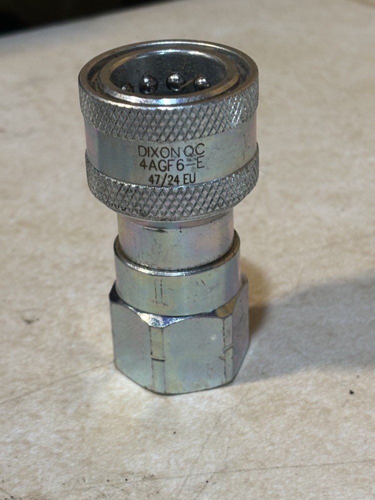 DIXON QC 4AGF6-E, FEMALE THREADED COUPLER (R4)