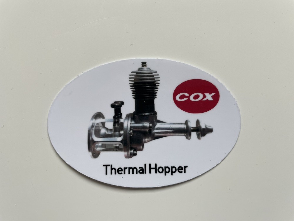 Thimble-Drome Thermal Hopper Cox 049 Sticker