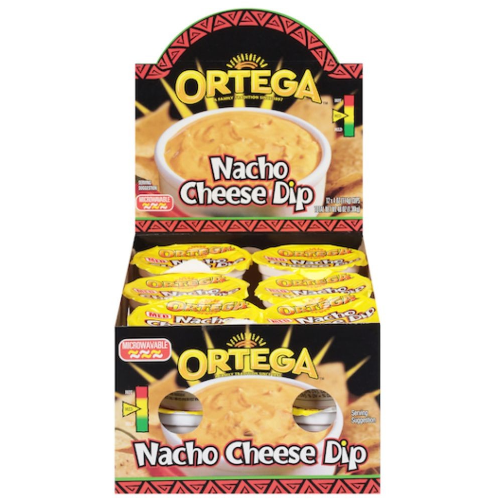 Ortega Nacho Cheese Dip - 4 Ounce - 72 Per Case