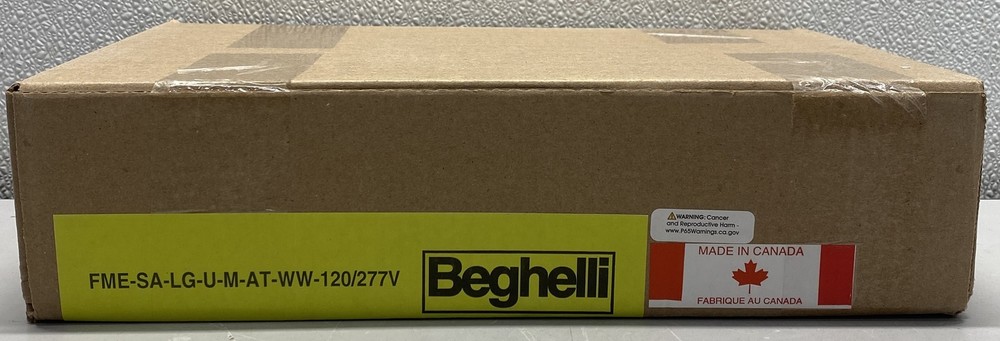 Beghelli FORMA LED Exit Sign Die Cast Aluminum 120/277v