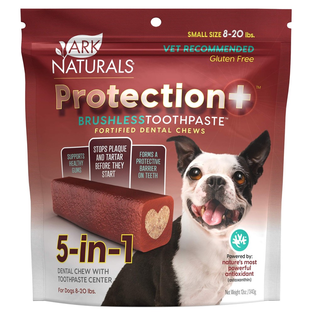 Protection Plus Brushless Toothpaste for Small Breeds, 12 oz Bag, Dog Dental ...