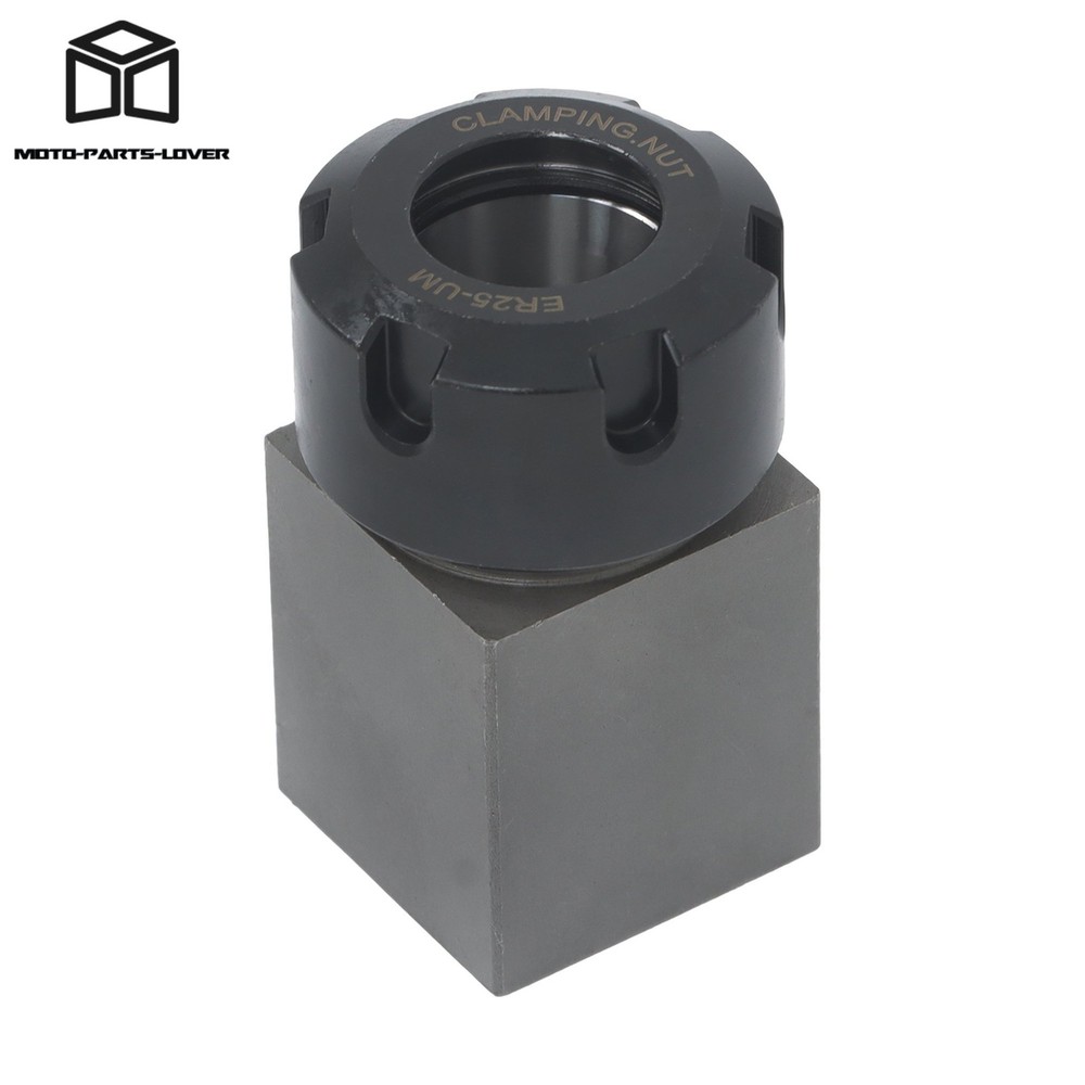 ER25 Square Tooling Block Fit for Multi-Sided Machining Operations