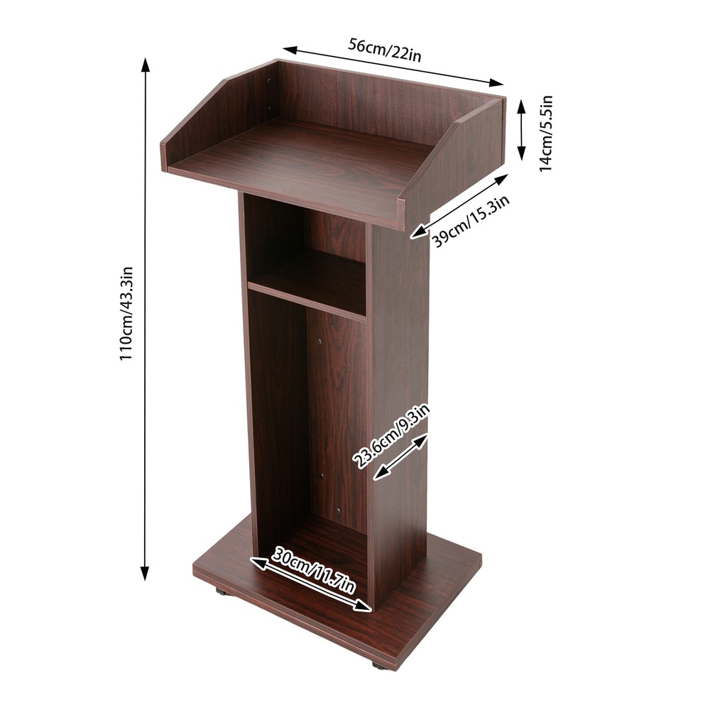 Conference Presentation Stand for Classroom Portable Presentation Standing New