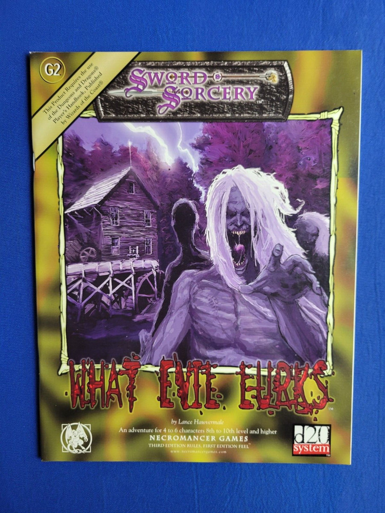 What Evil Lurks - Swords & Sorcery G2