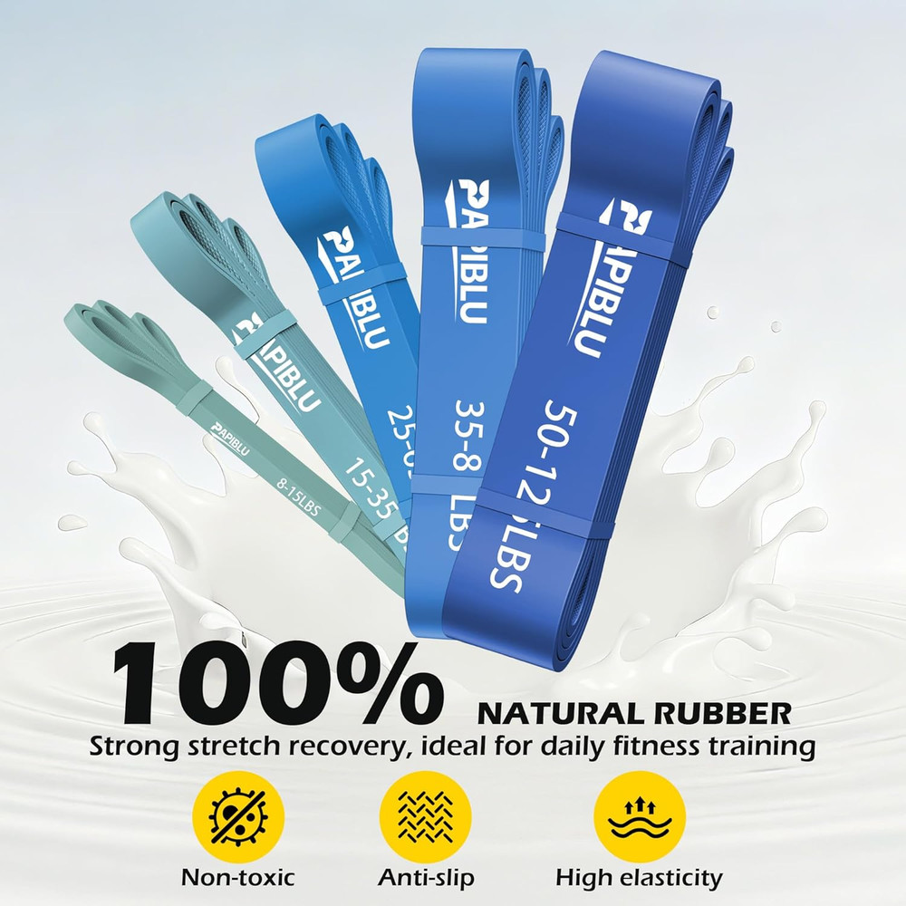 Pull up Bands, Resistance Bands Set for Pull-Up Assistance, Exercise Bands with