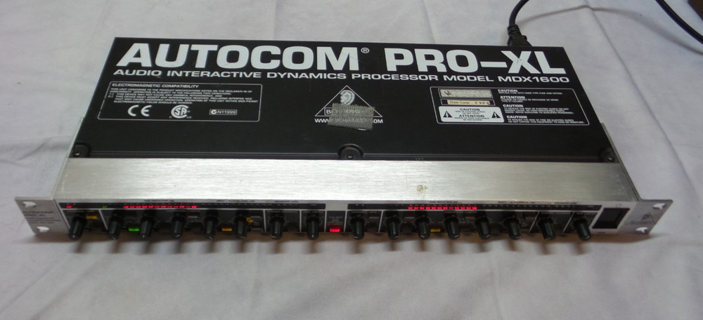 Behringer MDX1600 Autocom Pro-XL Audio Interactive Processor - USED/WORKS