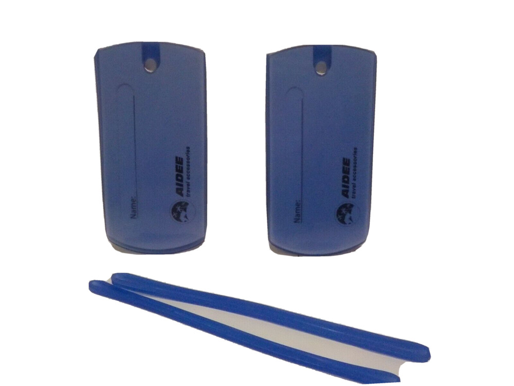aidee 2 Luggage Tags  , Thick and durable