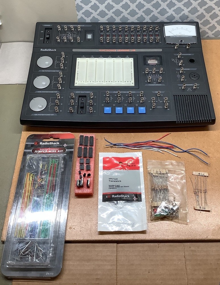Radio Shack Electronics Learning Lab Model 28-027 - Untested - Read Description