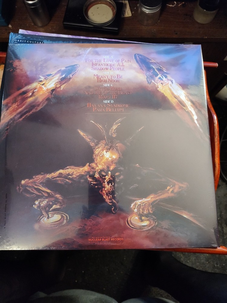 TESTAMENT PARA BELLUM NEW LP Copper Vinyl
