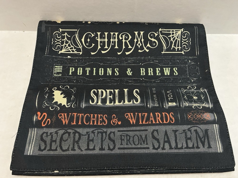 “Spell Bound” Table Runner 13.5”x70” Halloween Decoration Witchy Decor