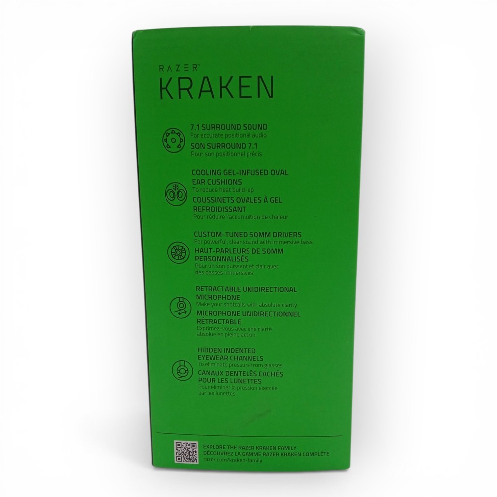 Razer Kraken Multi-Platform Wired Gaming Headset (Untested)