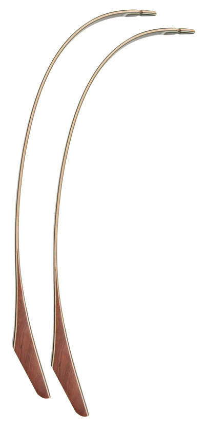 Fred Bear Take Down #3 Limbs Bubinga & Green Glass Limbs #40