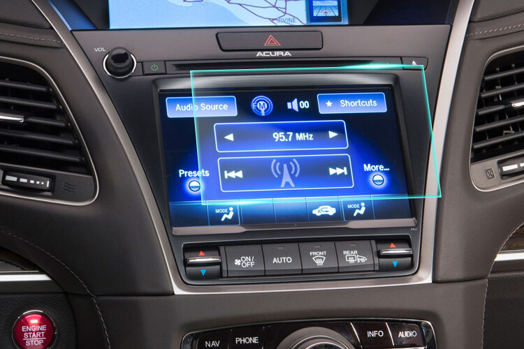 Crystal Clear Screen Protector for 2016 Acura RLX Display Vehicle Navigation