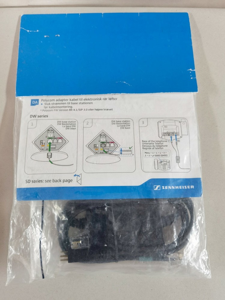 Sennheiser CEHS-PO 01 EHS Polycom Adapter 504104