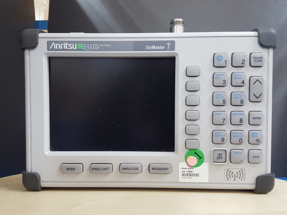 Anritsu S331D: Site Master, Version 5.34, Opt. 03 (NO Battery) (6091)