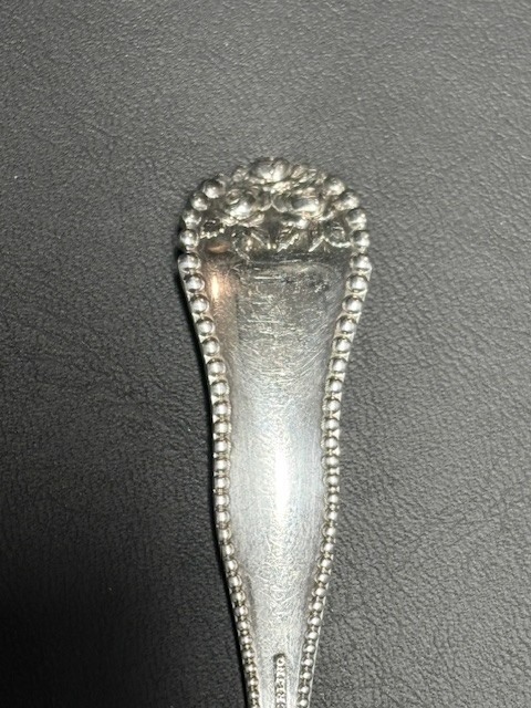 GORHAM ''LANCASTER'' 925 STERLING SILVER ICE CREAM FORK .CIRCA 1897