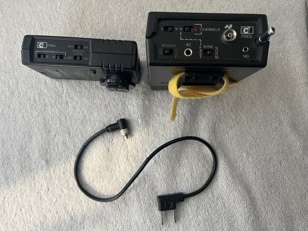 Quantum Radio Slave 4i Set Transmitter & Receiver - Frequency 'C' Tested. Works.