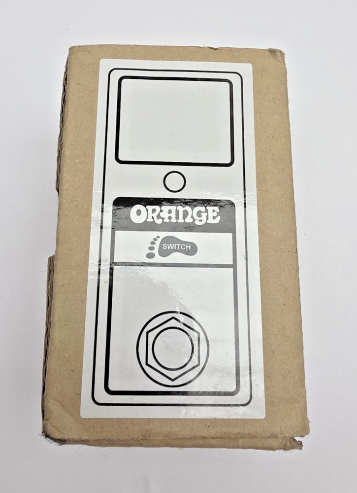 FS-1 , Orange Single Button Footswitch - Mini