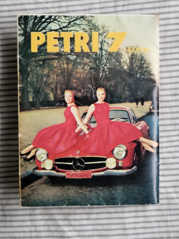 Genuine Original Petri 7 Instruction Manual