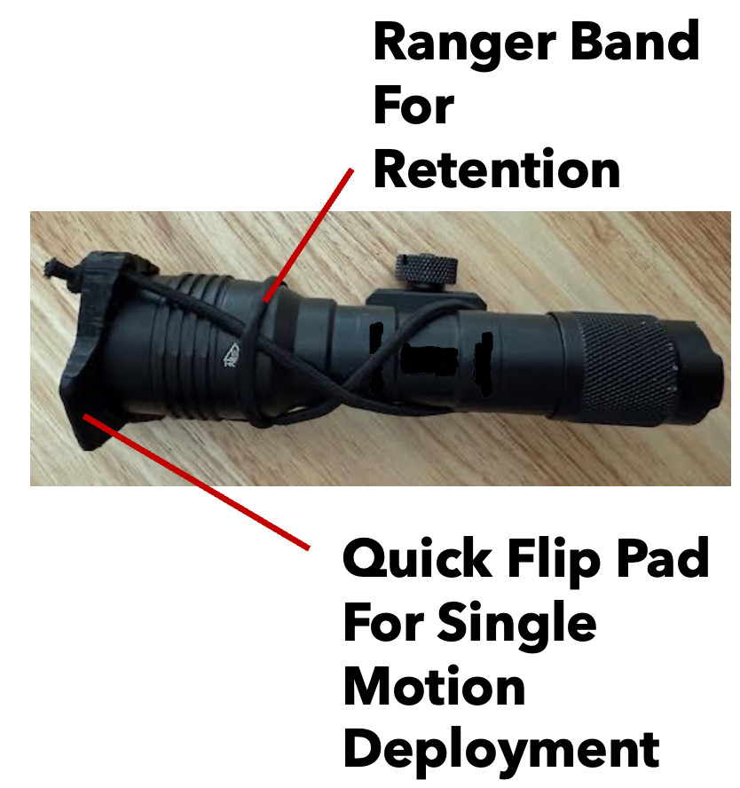 Light Cap Cover for Flashlights/ Weapon Light Size M