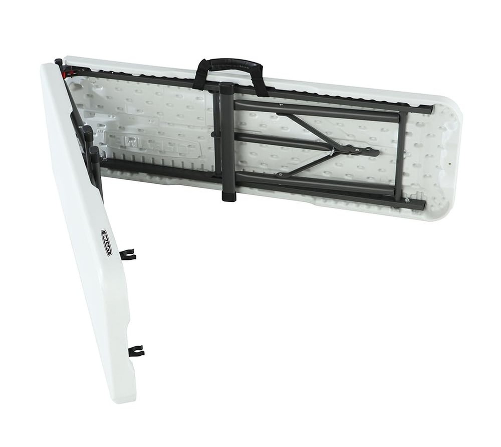 Lifetime 80305 Portable Folding Bench, White Off-white Standard Packaging