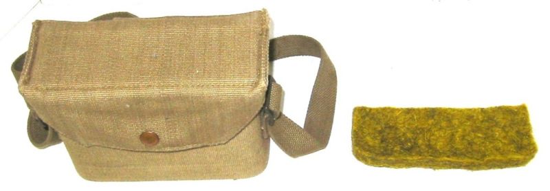 EXCELLENT CONDITION BRITISH CANVAS WW2 P37 BINOCULAR CASE (1942)