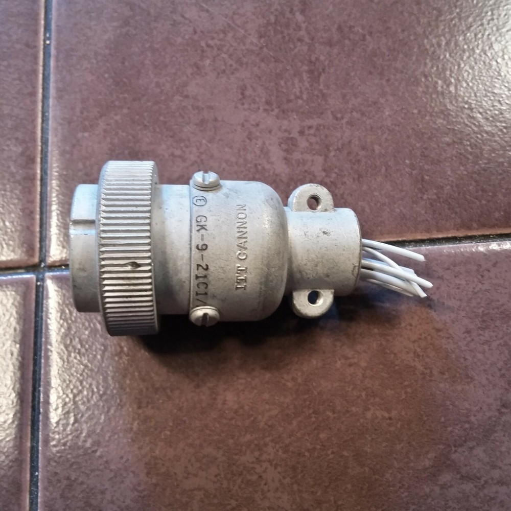 Cannon GK-9-21C-1/2 Connector
