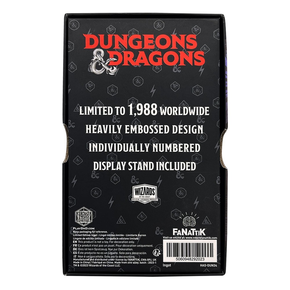 Dungeons & Dragons Limited Edition Lolth the Spider Queen Ingot