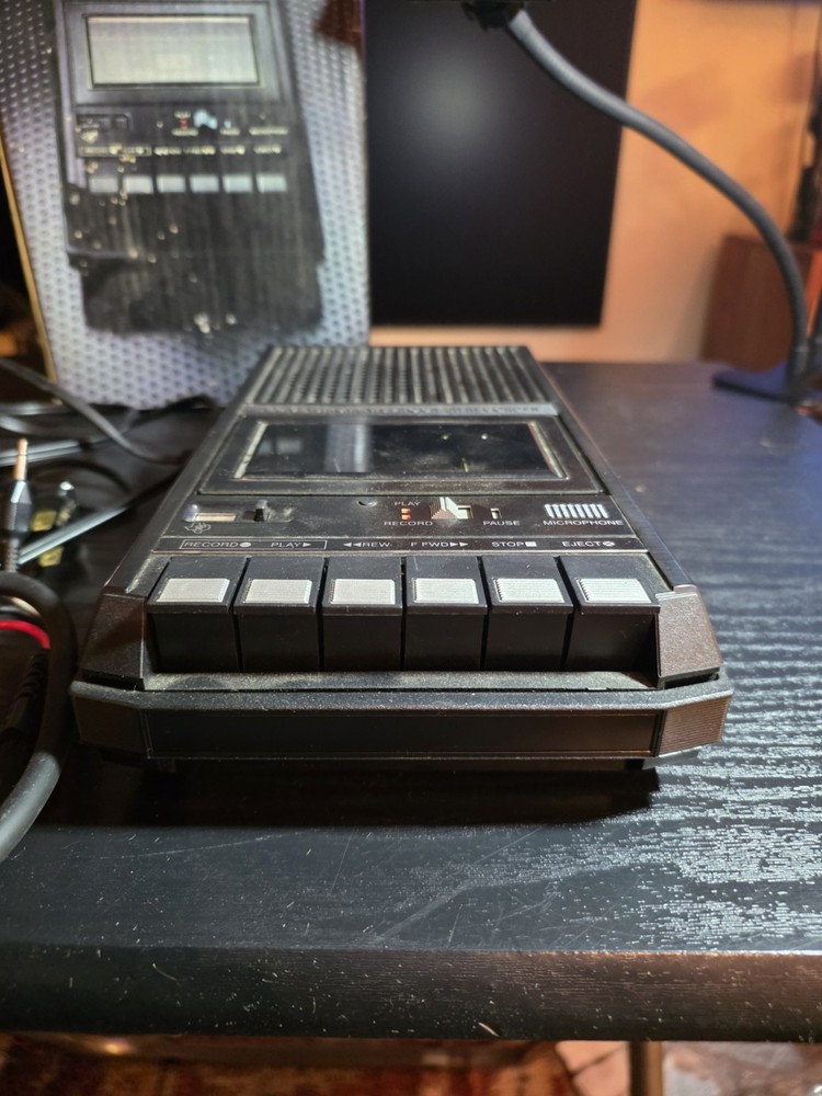 VINTAGE TEXAS INSTRUMENTS PROGRAM RECORDER CASSETTE PLAYER / RECORDER PHP2700