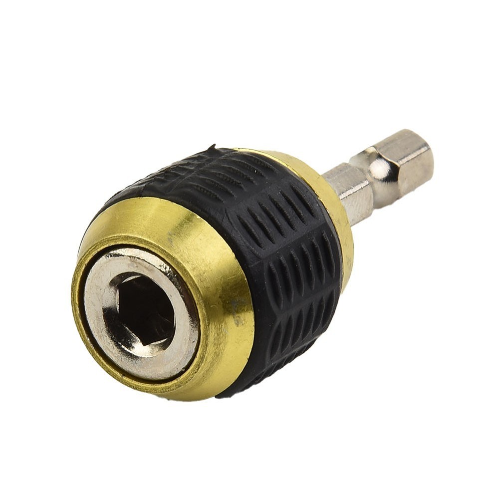 50mm 1/4 In Hex Handle Quick Coupling Drill Bit Quick Change Adapter Converter