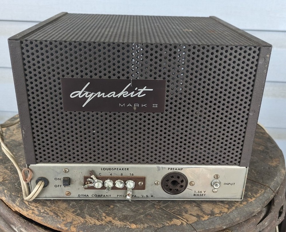 Pair Dynamo Dynakit Mark III Amplifiers