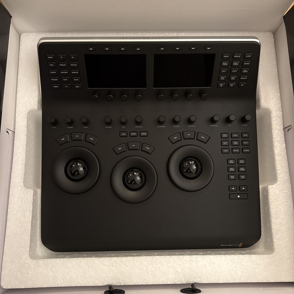 Blackmagic DaVinci Resolve Mini Panel Open-box MINT (NO Studio Software License)