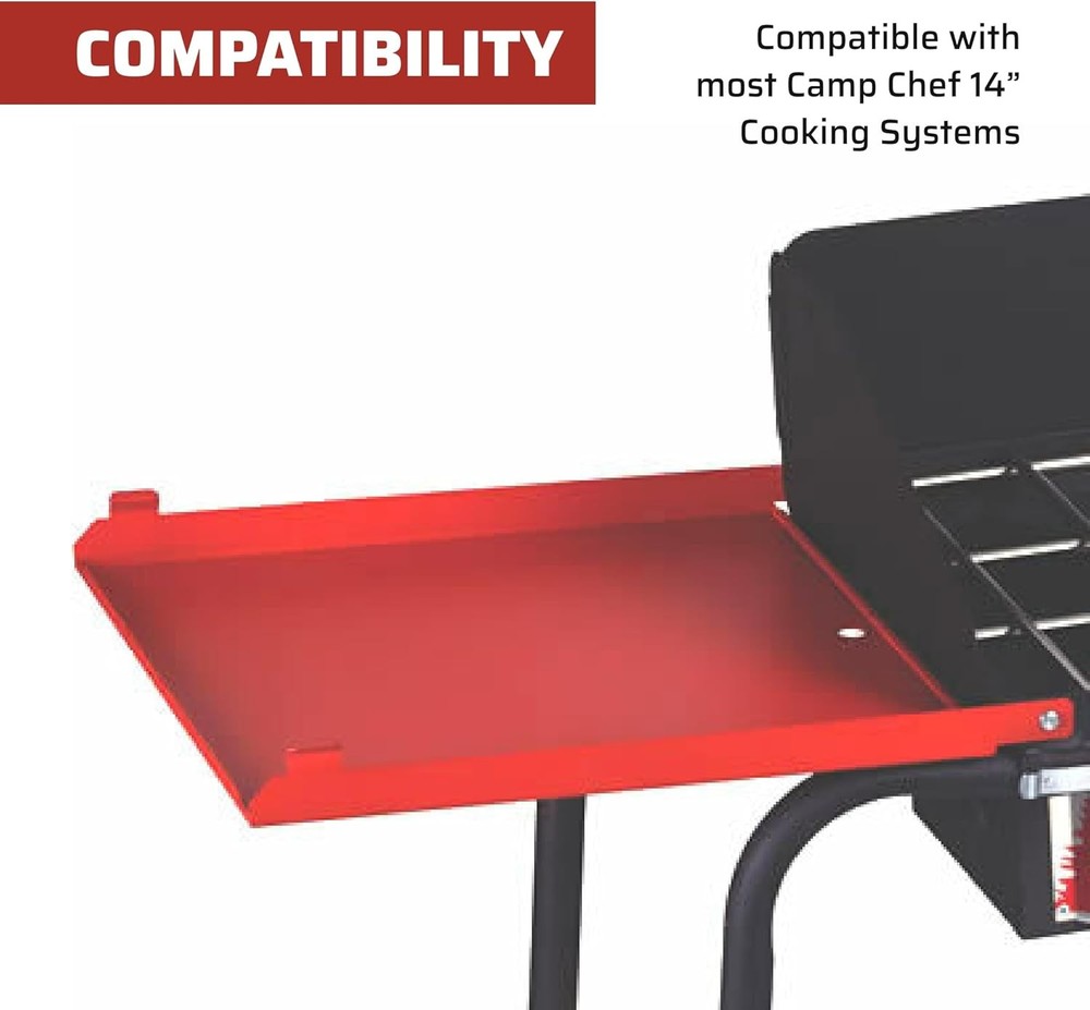 Folding Side Shelf Set 2 Burners