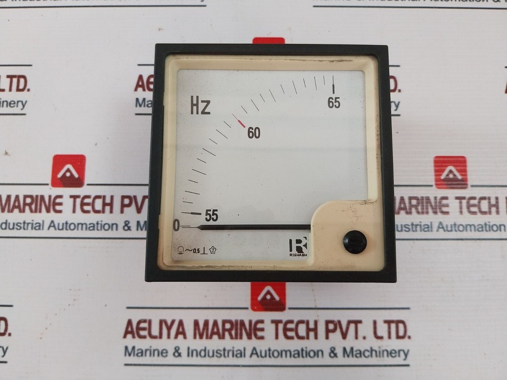 Rishabh 55-60-65 Hz Frequency Meter ZQ96