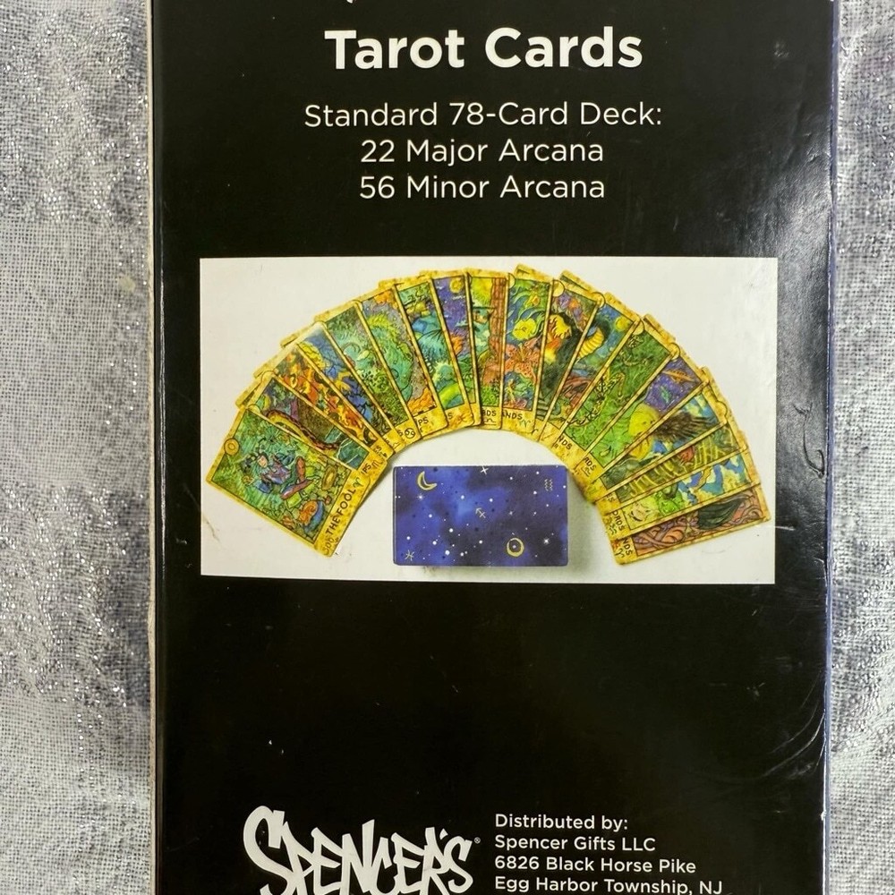 Spencer's Tarot Cards, 78 Cards, Blue