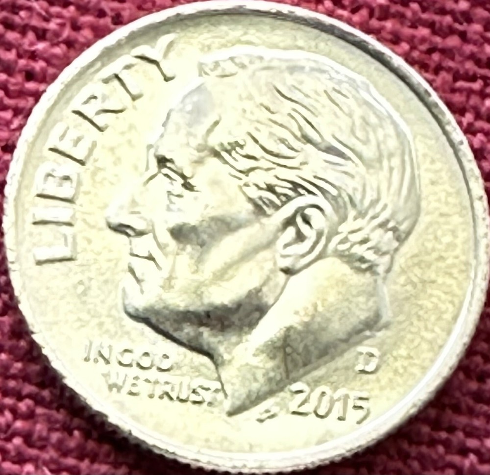 2015-D BU Roosevelt Dime From OBW