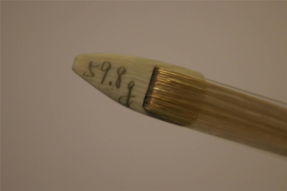ANTIQUE OLD VIOLIN BOW 4/4 EUGENE SCHUSLER