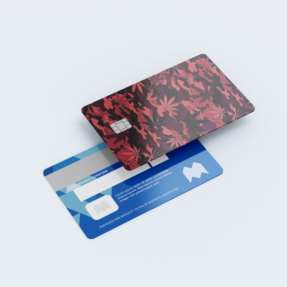 Herbal Camo Card Skin (RED)