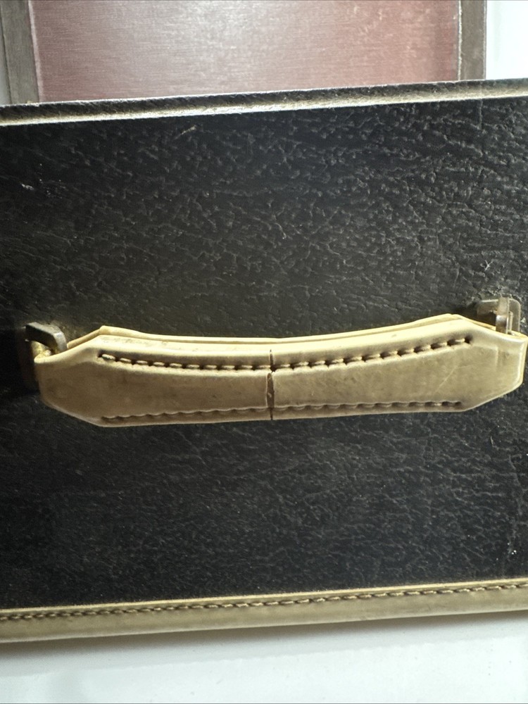 Vintage White Rotary Sewing Machine w/ Case Untested