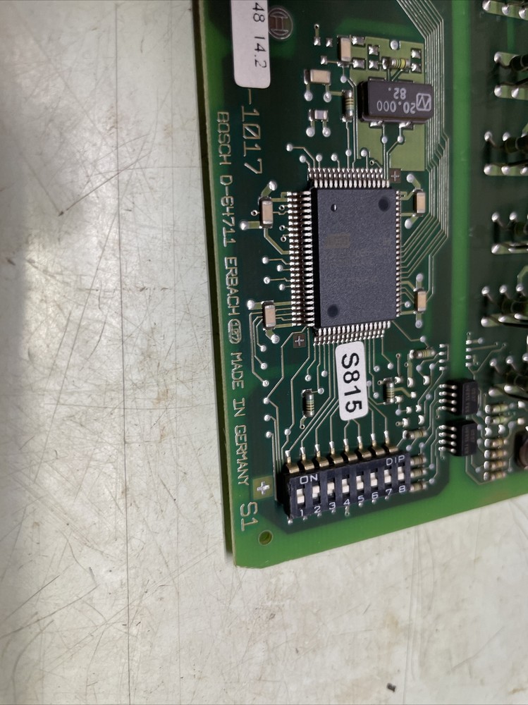 BOSCH 077419-1017 TERMINATION CARD CD26