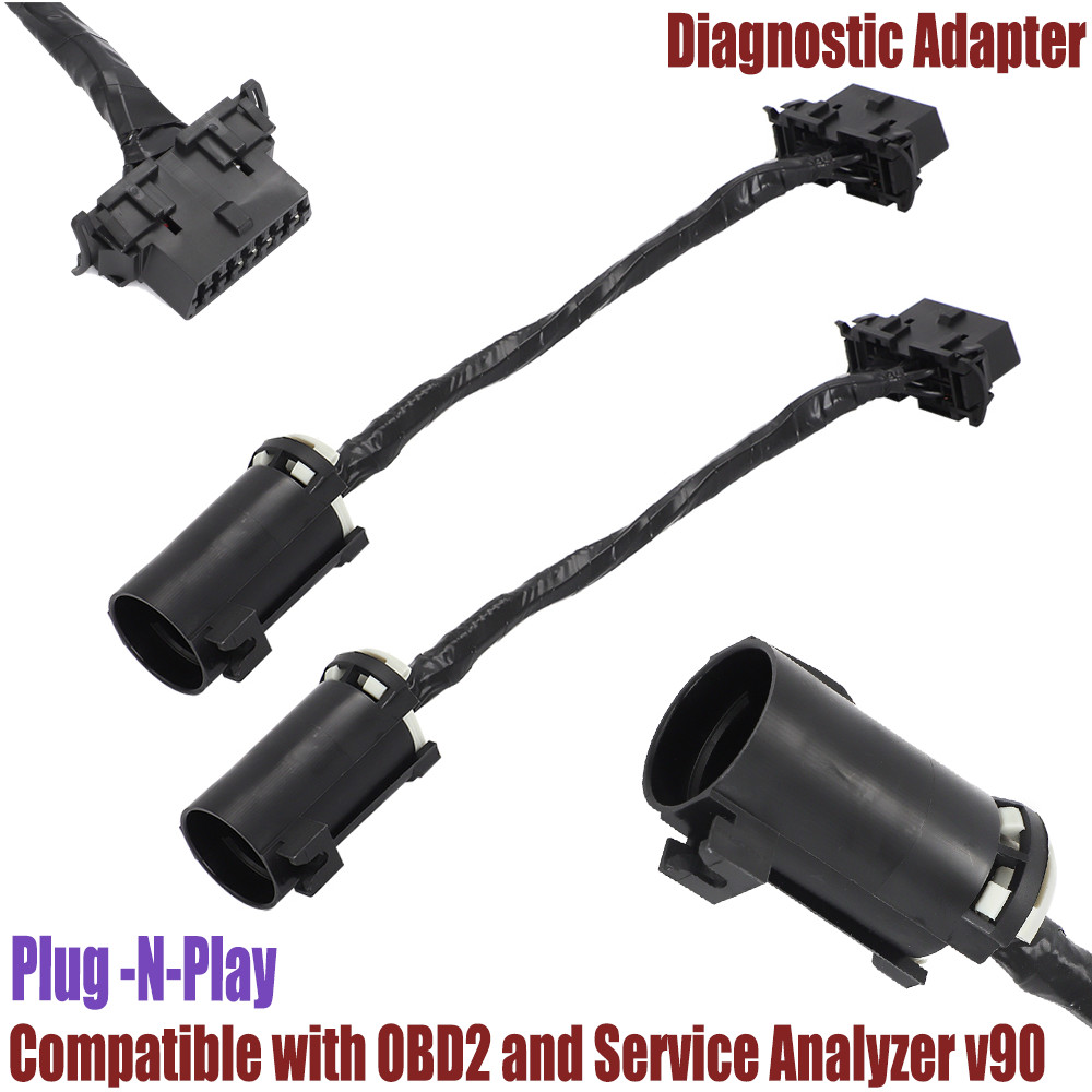 OBD2 To Bobcat Diagnostic Adapter Connector Harness For Service Analyzer v90 US