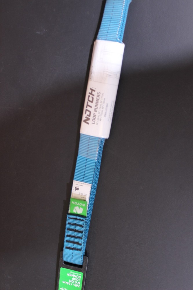 Blue Nylon Loop Runner 26" For Tree Care