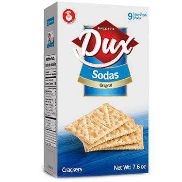 Dux Soda Crackers Box - 7.62 oz