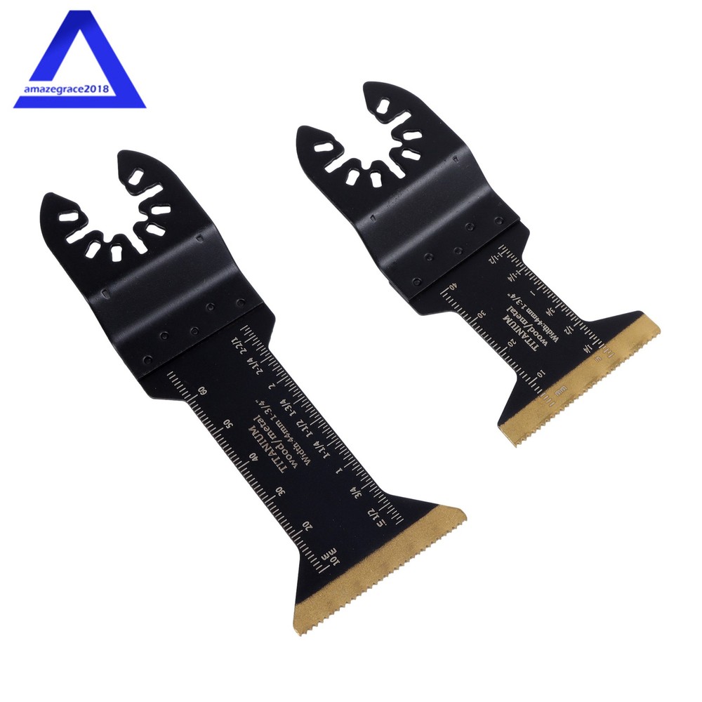 12Pack 2 Type Professional Multitool Plated Oscillating Tool Saw Blade For Wood