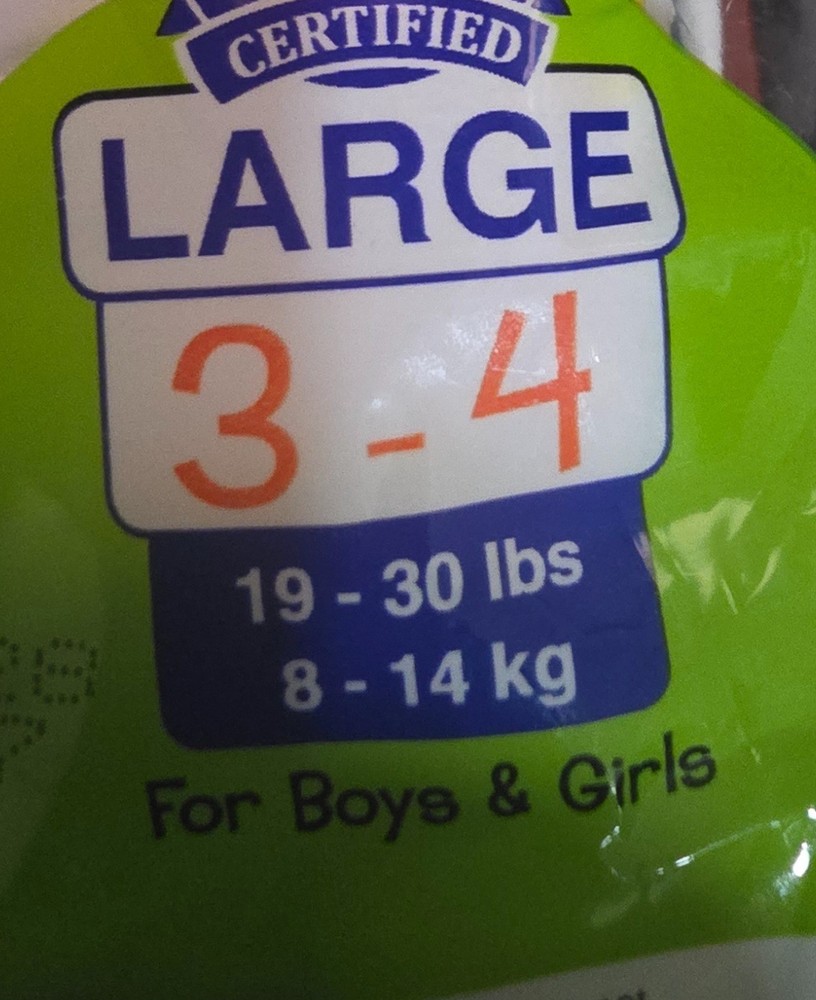 Vintage Plastic Diapers (3 packs)