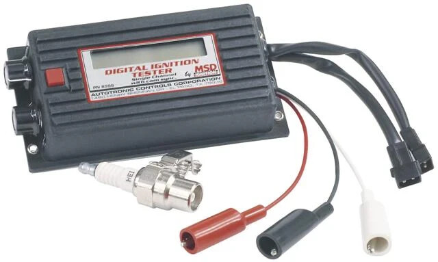 MSD IGNITION TESTER,SINGLE CHANNEL,DIGITAL,TESTS REV LIMITS