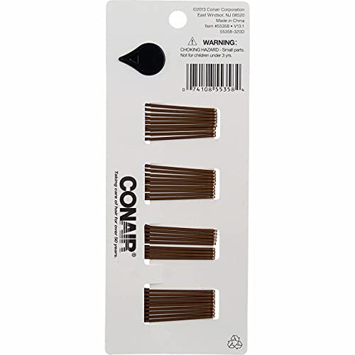 Conair Mini Bobby Pins Brown 36 Count