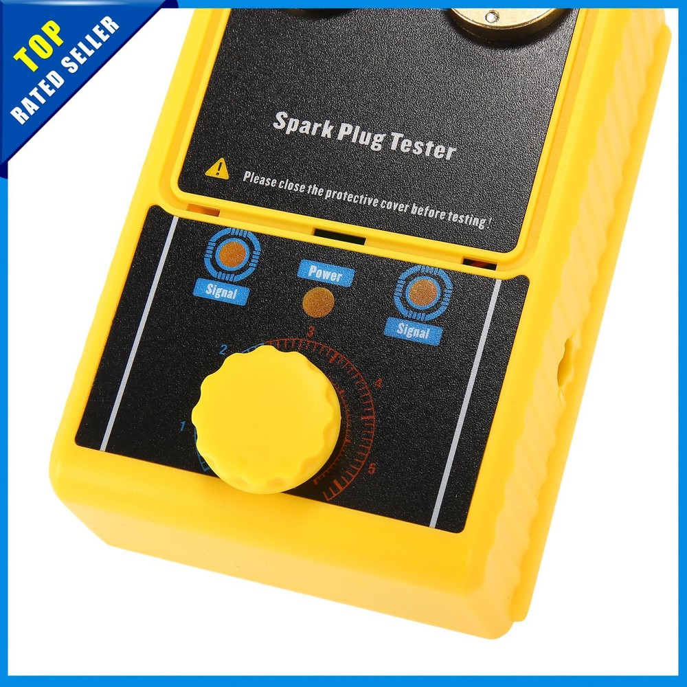 SPT101 Car Spark Plug Tester Dual Hole Detector Ignition Plug Analyzer Pack of 1