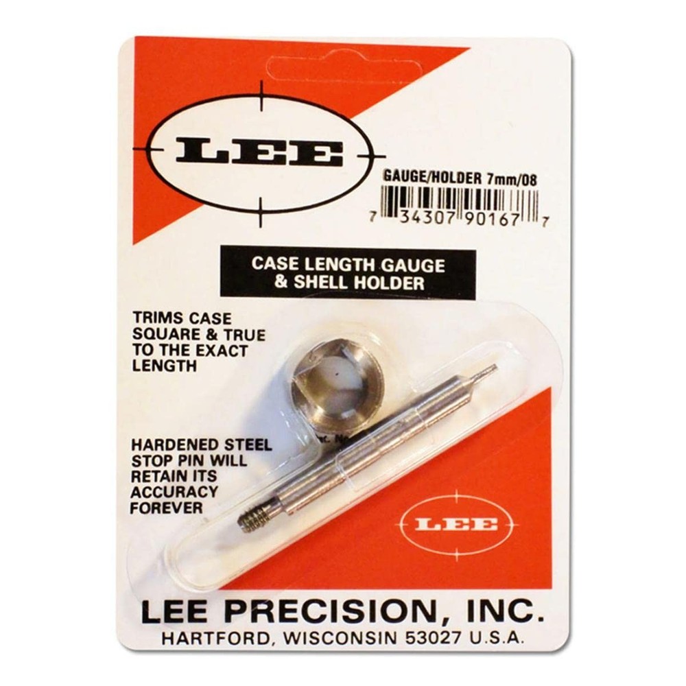Lee Precision 7-mm/08 Gauge/Holder Multi